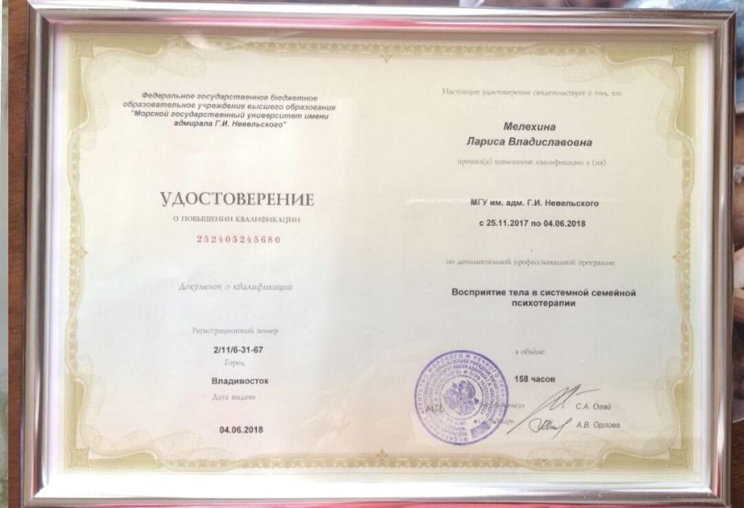 Восприятие тела в системной семейной психотерапии
